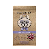 Best Dinner Holistic Sensible Hypoallergenic телятина и розмарин для собак мелких пород 10кг фото, цены, купить
