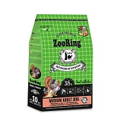 ZooRing Adult Dog Medium д/взрослых собак сред.пор. Индейка/Рис/Пастернак 10кг фото, цены, купить