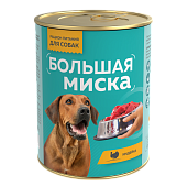 Зоогурман Большая Миска консервы  970г с индейкой для собак   фото, цены, купить