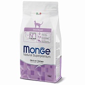 Monge Daily Line Sterilised сухой для стерилизованных кошек, из курицы 1,5 кг фото, цены, купить