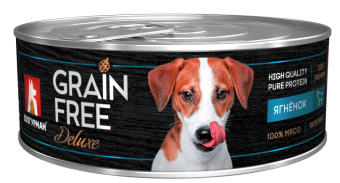 Зоогурман консервы GRAIN FREE 100г с ягненком для собак фото, цены, купить