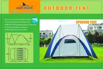 Палатка ES 134 (ES 44) - 5 person tent фото, цены, купить