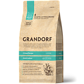 GRANDORF CAT 4 Meat PROBIOTIC INDOOR 4 вида мяса с пробиотиками для кошек 2кг фото, цены, купить