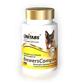 Витамины Unitabs BrewersComplex с Q10 для крупных собак, 100таб фото, цены, купить