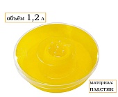 Кормушка потолочная "Круглая" 1,2л пластик Китай фото, цены, купить