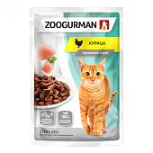 Zoogurman пауч курица в соусе 85г  фото, цены, купить