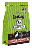 ZooRing Sterilized Cat Duck&Lingonberry, Утка с брусникой 400г фото, цены, купить