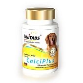 Витамины Unitabs CalciPlus с Q10 для собак, 100таб фото, цены, купить