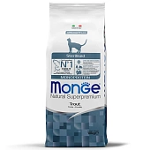 Monge Speciality Line Monoprotein сухой для стерилизованных кошек, из форели 10кг фото, цены, купить