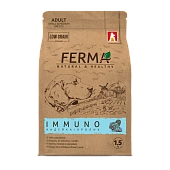FERMA Immuno сухой корм для собак малых и средних пород с индейкой и кроликом 1.5кг фото, цены, купить