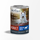 Mr.Buffalo консервы для  собак  Говядина/Рис 400г  фото, цены, купить