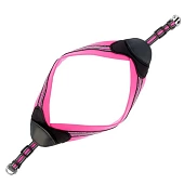 Шлейка супермягкая со светоотражающей прошивкой, 62-69см розовая фото, цены, купить