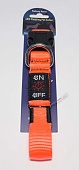 Светящийся ошейник (оранжевый) 2.5см*41-51см (нейлон+LED) (JPF-509M-orange) фото, цены, купить