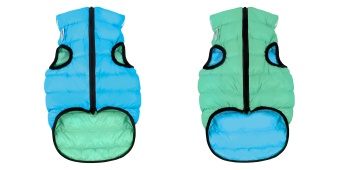 Жилет AiryVest LUMI двухсторонний Салатово-Голубой L55 фото, цены, купить