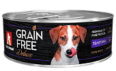 Зоогурман консервы GRAIN FREE 100г с телятиной для собак фото, цены, купить