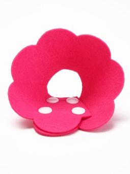 Конус защитный из фетра "Ромашка" Фуксия S фото, цены, купить