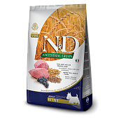 Farmina N&D LowGrain  7кг ADULT MINI Lamb&Blueberry (ягненок+черника) фото, цены, купить