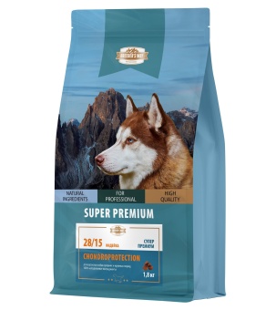 Breeder's Way Chondroprotection Полнорационный Индейка для средних и крупных пород собак 1,8кг фото, цены, купить