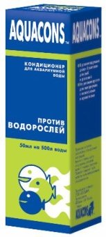 ЗООМИР AQUACONS Против Водорослей 50мл/500л фото, цены, купить