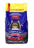 наполн.Сибирская Кошка "Super CARBON" 5л комкующийся фото, цены, купить