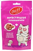 TiTBiT Biff Хрустящие Подушечки для кошек с Паштетом из Баранины 60г фото, цены, купить