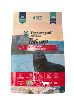 Территория Таймыр Рыба с брусникой 350г фото, цены, купить
