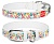  Collar  WAUDOG 35мм 46-60см "Пончики"L  кожа ошейник для собак фото, цены, купить