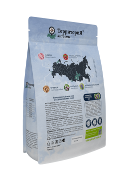 Территория Кавказ Индейка с брусникой для стерилизованных 5кг фото, цены, купить