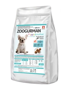 Zoogurman Puppy&Mother  для щенков, беременных и кормящих  ср/мелк пород индейка с треской 1,2кг фото, цены, купить