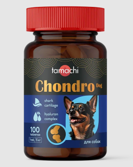 Tamachi Chondro Dog витаминно-минеральный комплекс 100таб для мелких собак фото, цены, купить