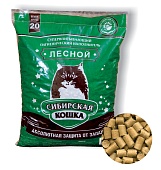 Сибирская Кошка "Лесной" 20л древесные  гранулы фото, цены, купить