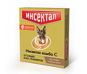 капли  на холку Инсектал Комбо для собак весом 40-60кг (1пип) фото, цены, купить